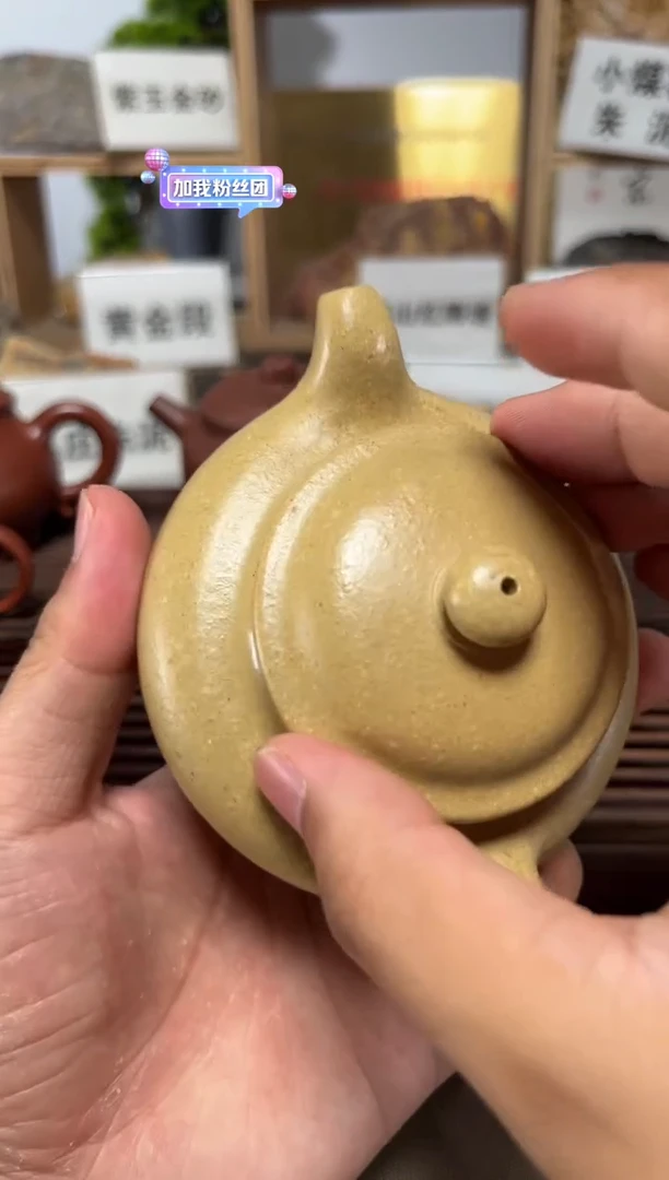 茶壶紫砂梨皮本绿仿古