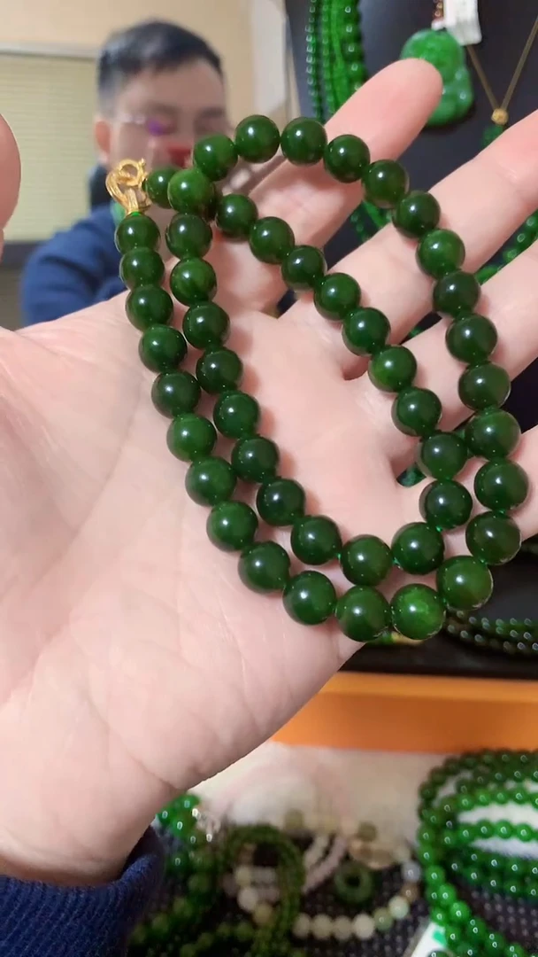 【闪购商品】和田玉（碧玉）项链未镶嵌10