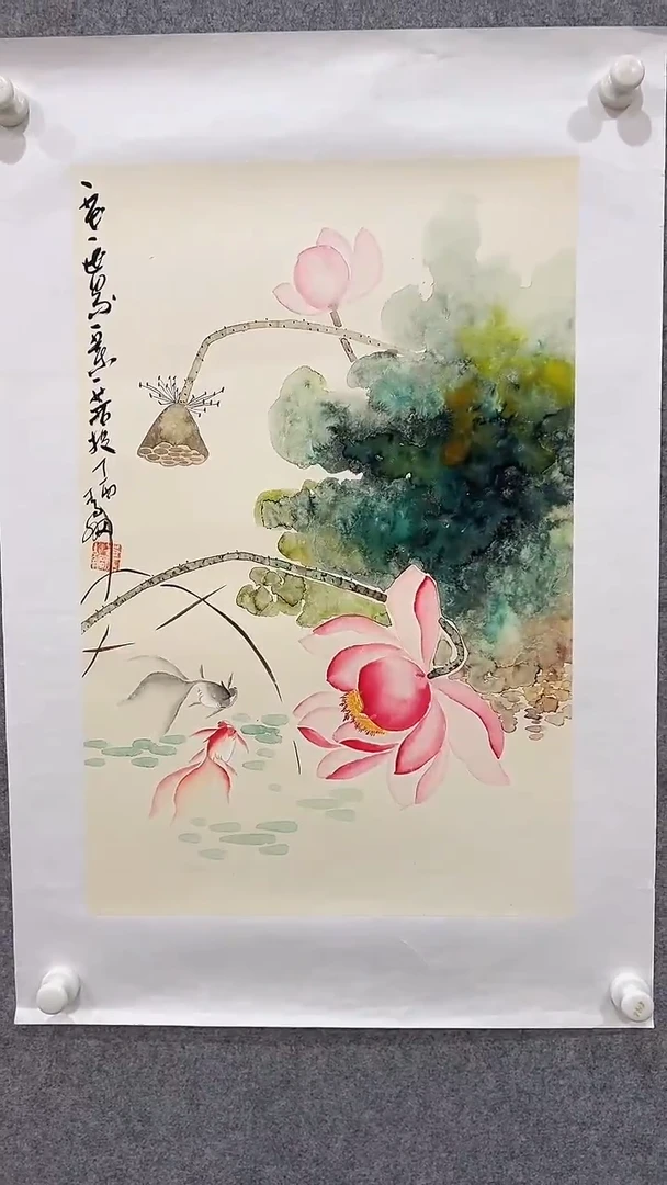国画李纲-2.7平尺-国画作品