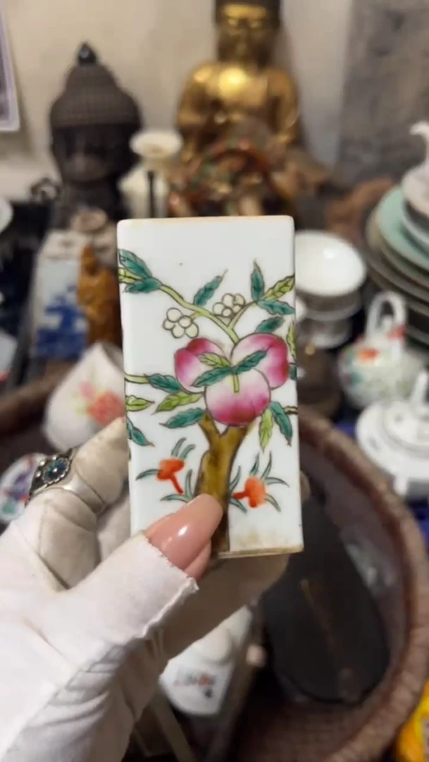 陶瓷挥**去小笔筒，看好在拍