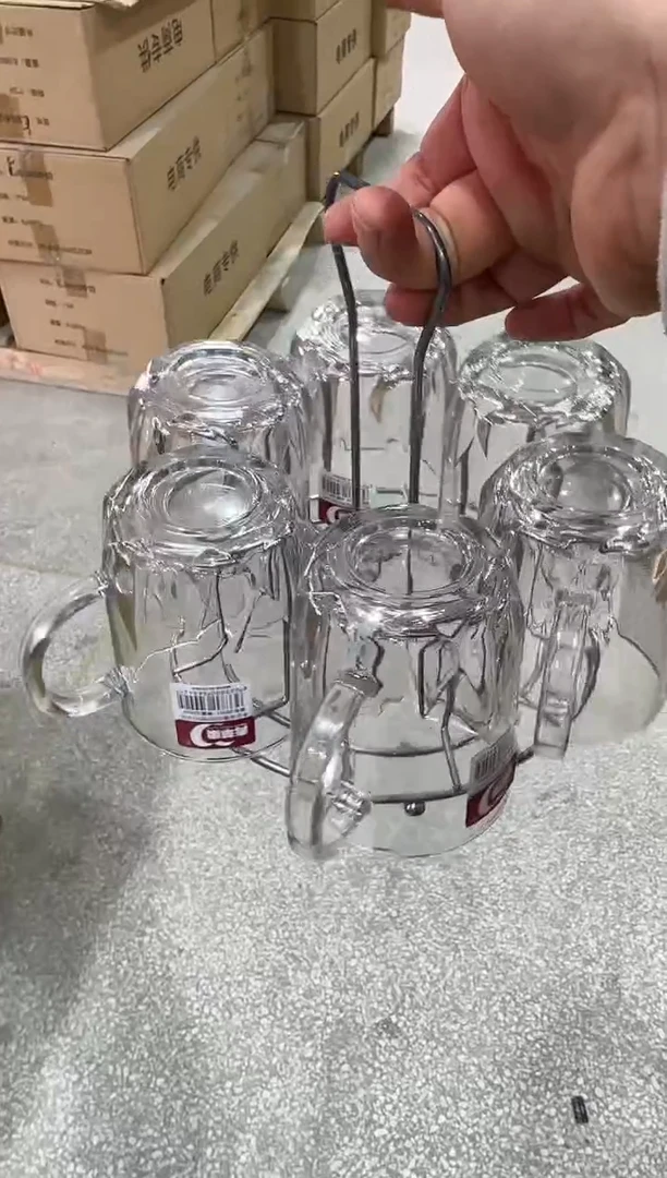 【闪购商品】玻璃无盖款青苹果闪购价6+杯架