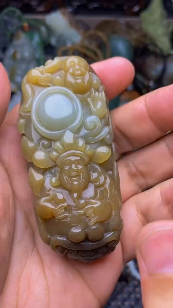 未镶嵌和田玉把件1