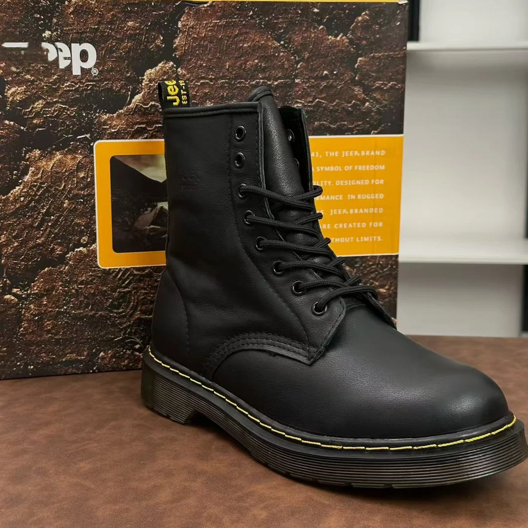 品牌休闲皮鞋冬加绒高帮