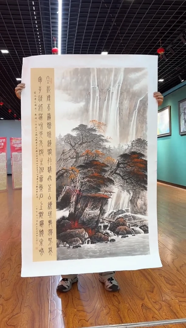 【闪购商品】国画周建真老师绘画作品23-12