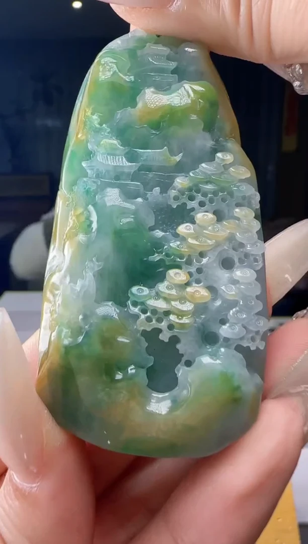 颈饰未镶嵌翡翠MM@@960Q3J22061