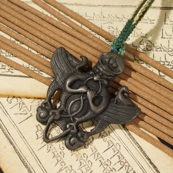 大鹏鸟挂件/LBT3465Z/文玩老串/律宝堂