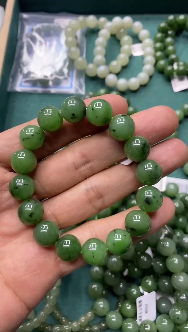 【闪购商品】和田玉手串卡12+未镶嵌手串