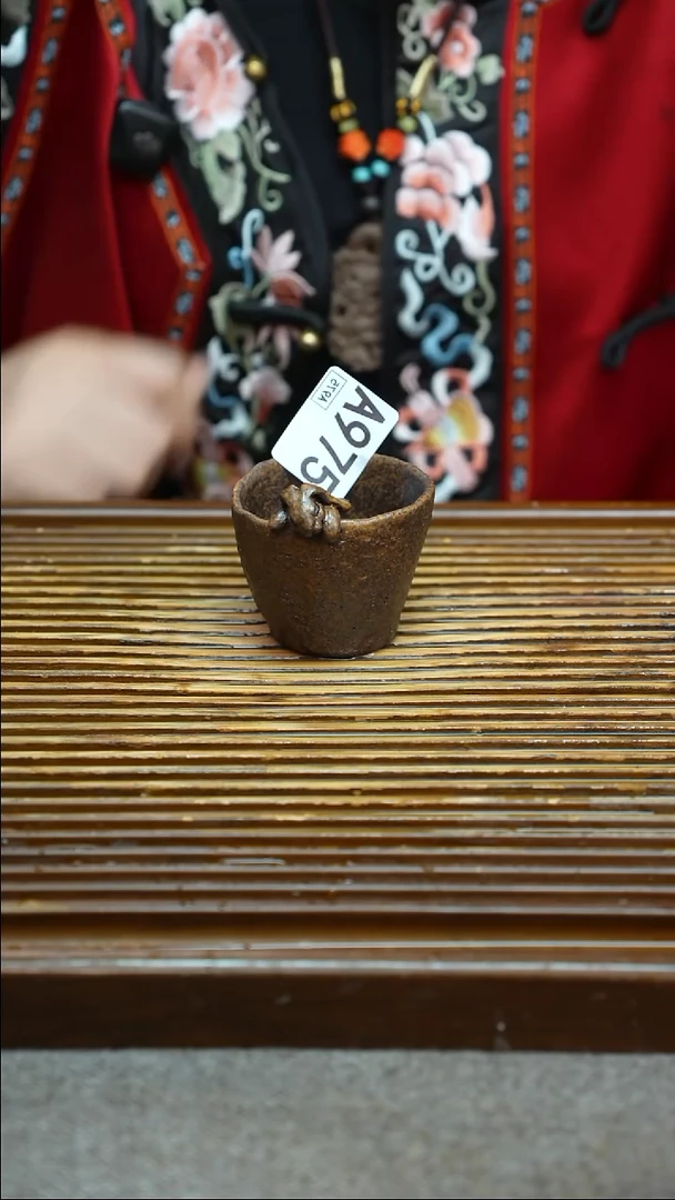 万古烧粗陶手工茶具
