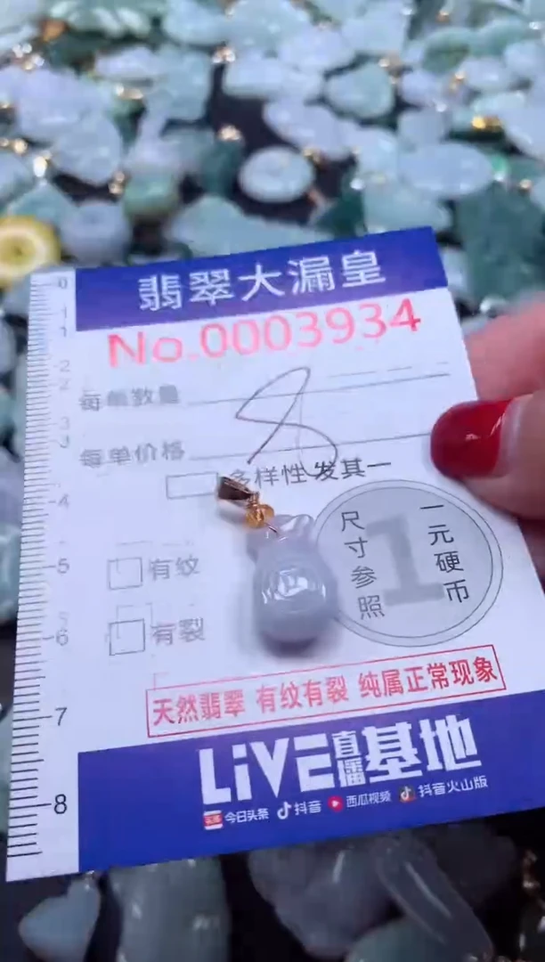 颈饰未镶嵌翡翠3934