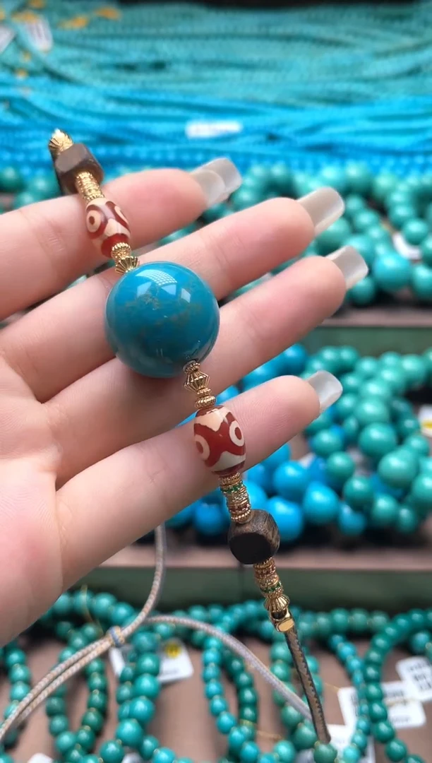 未镶嵌绿松石珠宝奇石A04