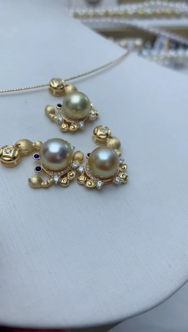 【闪购商品】海水珍珠吊坠(不含链)银S925镶嵌e30 多样性发其一