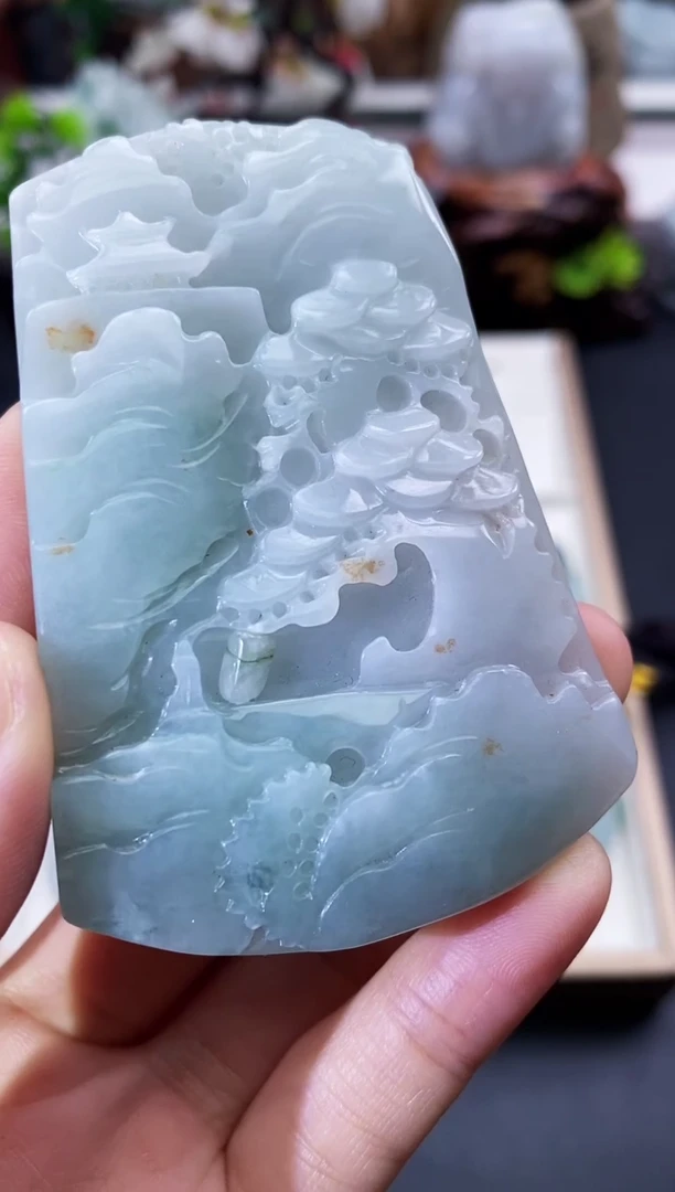 颈饰未镶嵌翡翠天然缅甸A货翡翠