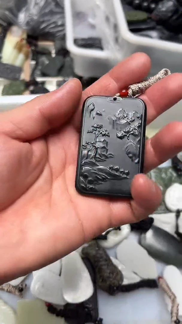 吊坠(不含链)未镶嵌和田玉1