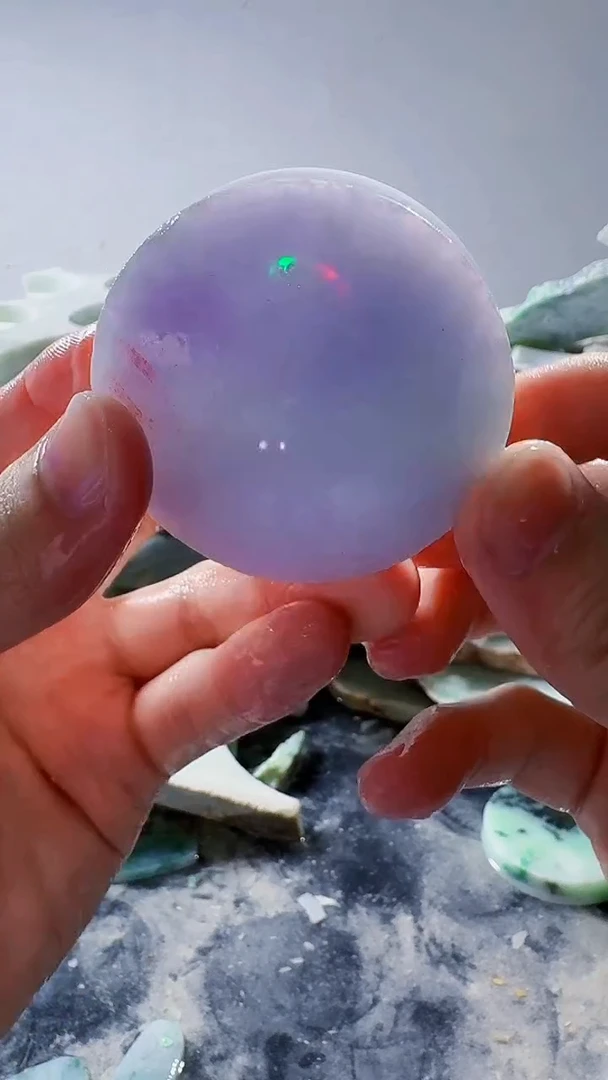 裸石翡翠缅甸翡翠A货文3494