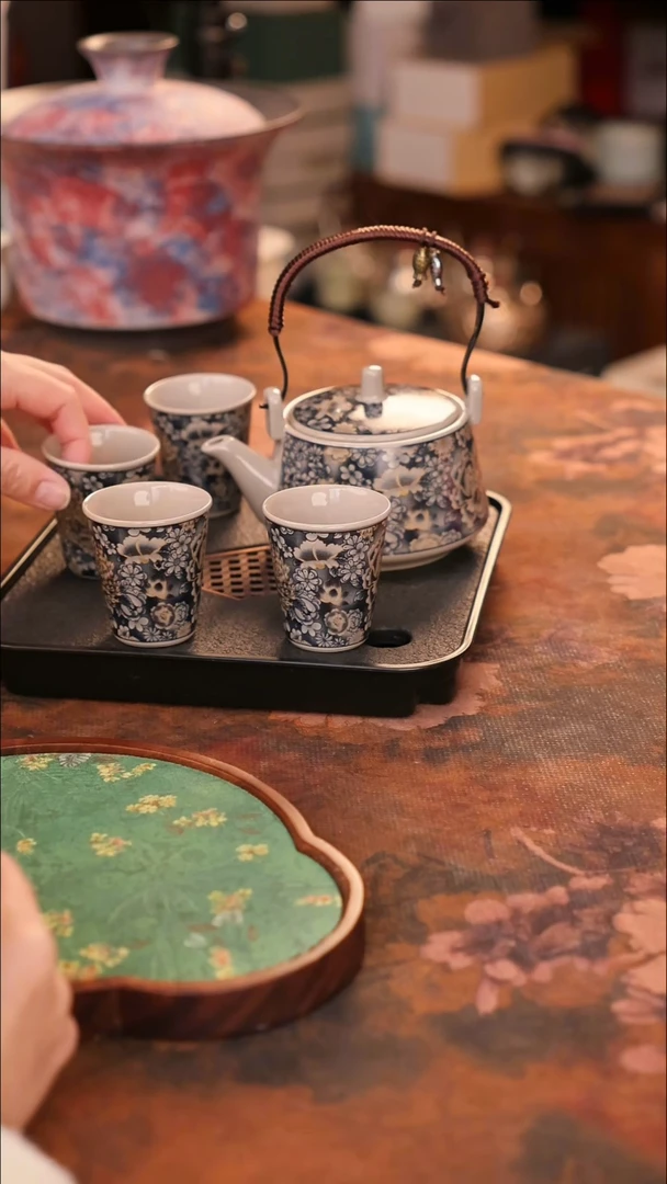【闪购商品】陶瓷茶具（无礼盒无茶盘）@@A10980