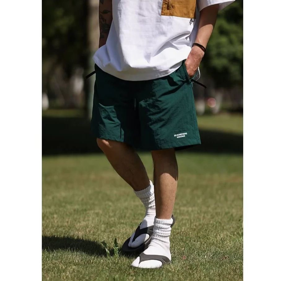 夏季短裤薄款休闲宽松学生五分裤潮男士工装外穿痞帅日系户外男款