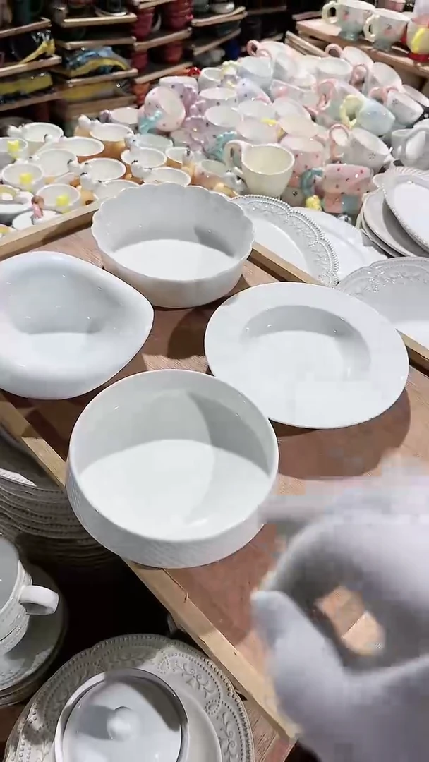 【闪购商品】瓷片4件套微瑕 凑满20元包邮