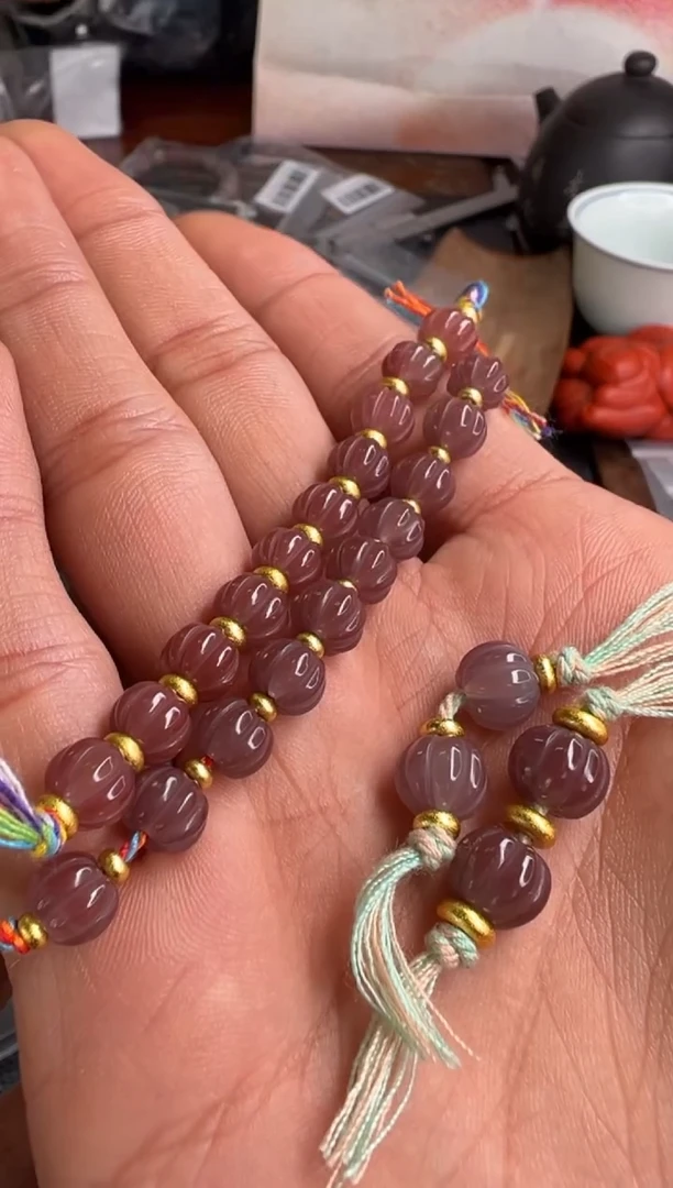 【闪购商品】南红玛瑙配饰未镶嵌p005548葡萄籽瓜珠