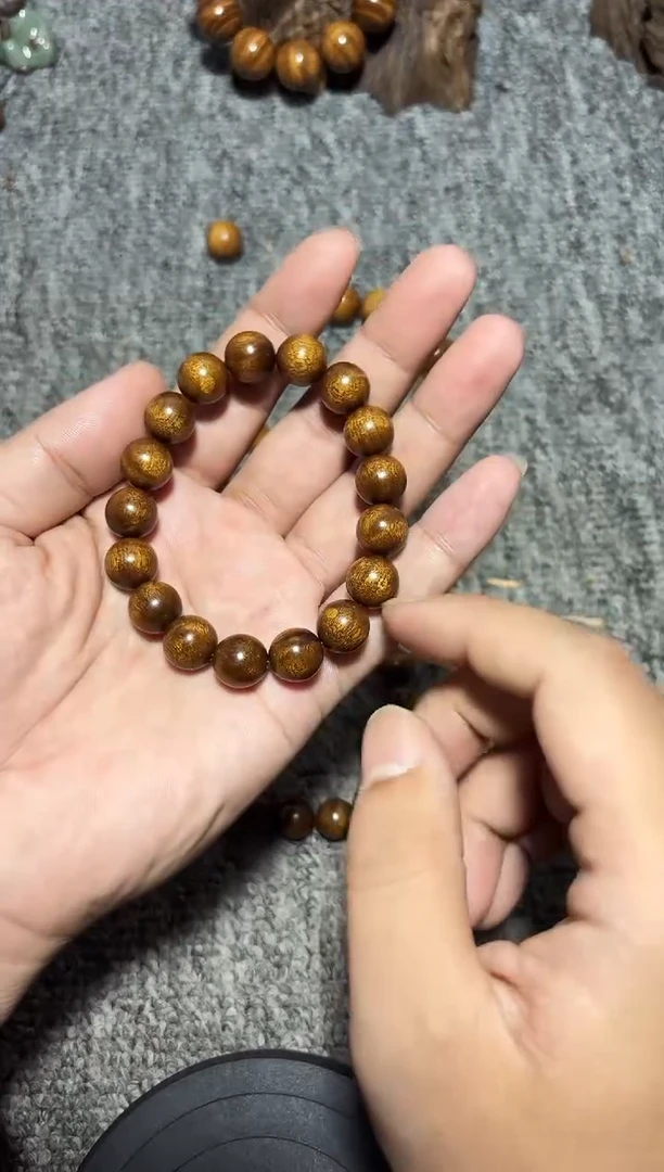 手串/手链楠木（金丝楠）枯木1.2单圈46.8