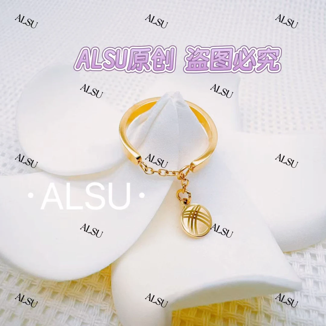 合金锆石戒指 ALSU原创经典民族风xangrah百搭简约戒指时尚轻奢