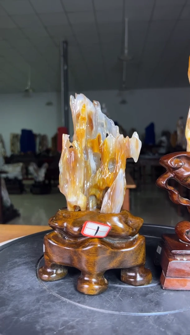 未镶嵌珠宝奇石硅化玉阿***店11