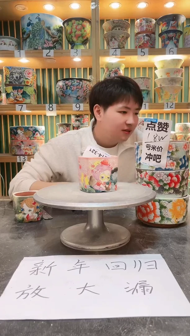 【闪购商品】瓷片默认微瑕一物一拍0214-321