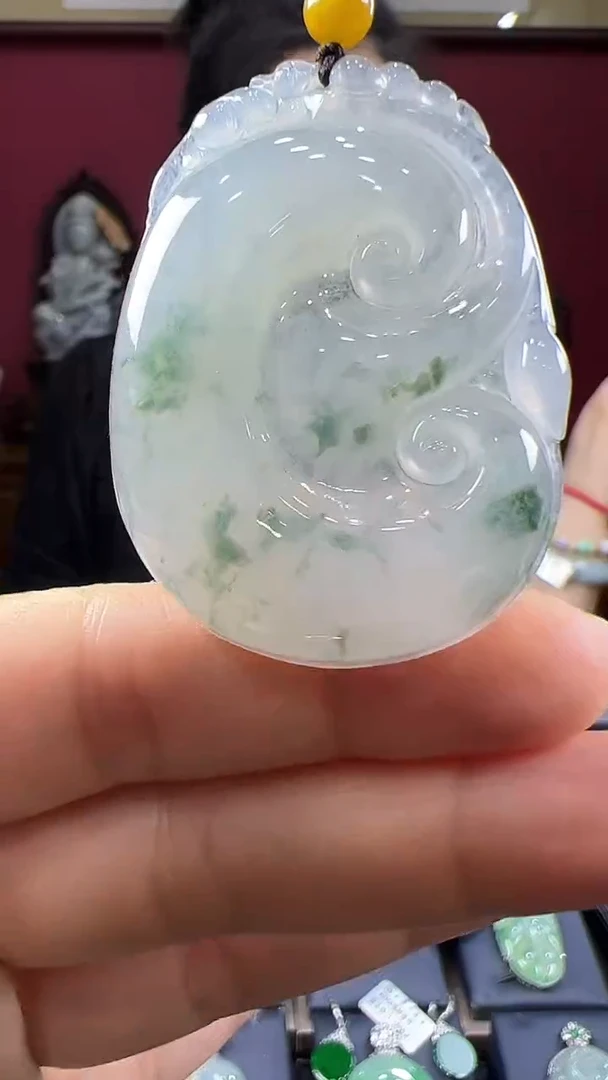 未镶嵌挂件翡翠如意