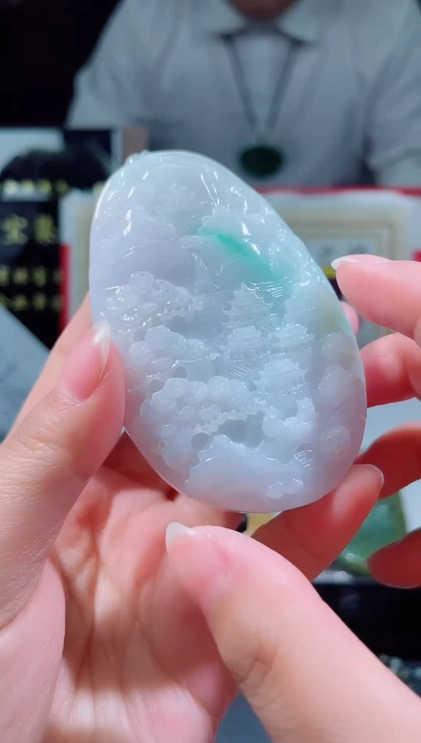 颈饰未镶嵌翡翠翡翠