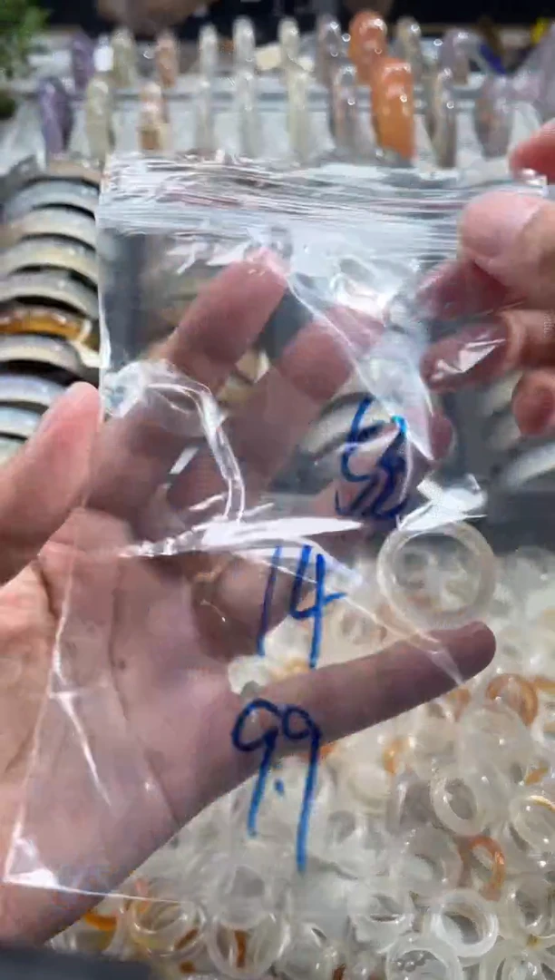 玛瑙/玉髓戒指未镶嵌53