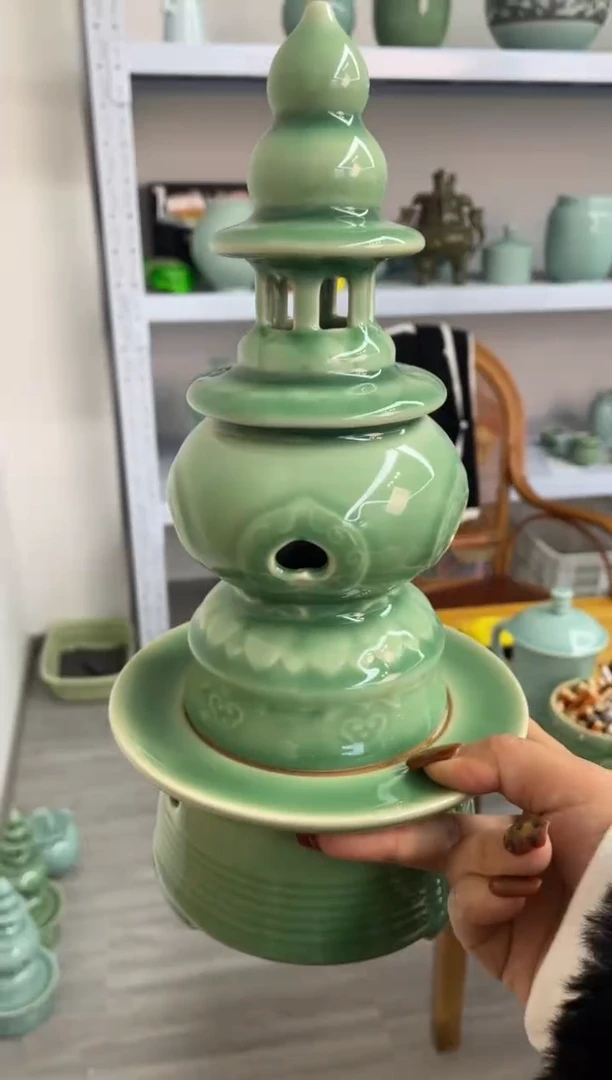 瓷特价福利 微瑕 慧仙青瓷