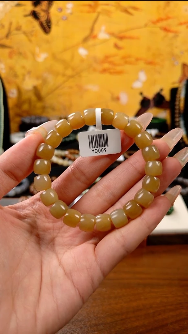 颈饰未镶嵌和田玉拍一发一 所见即所得 10mm