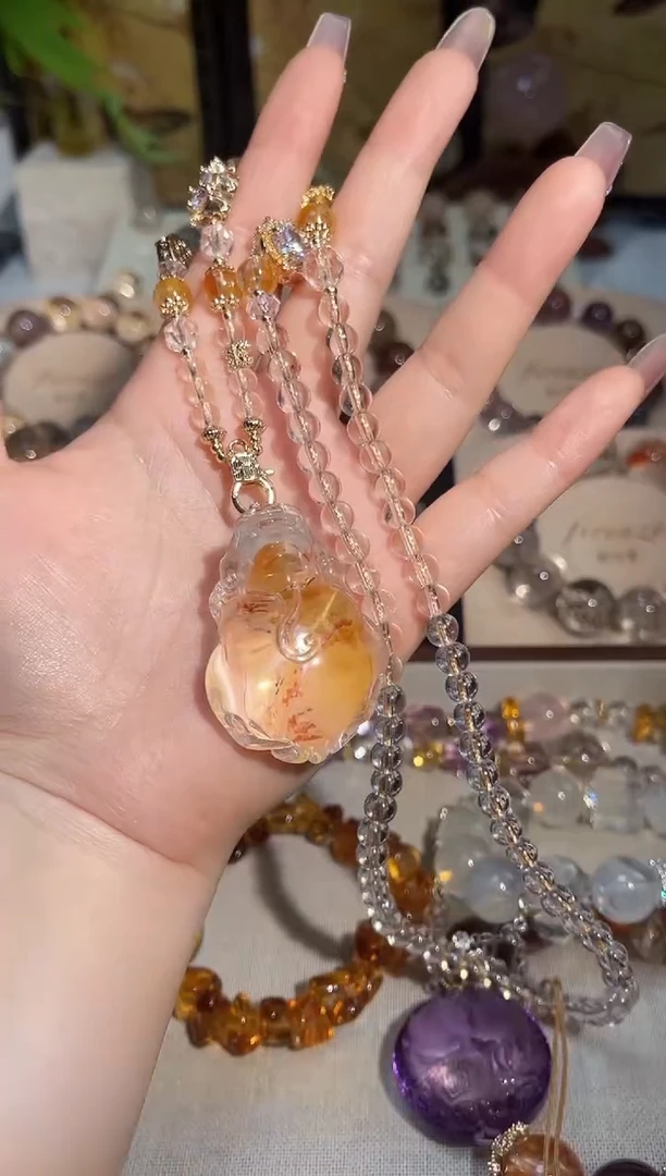 水晶摆件未镶嵌孤品diy设计