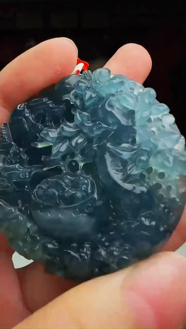 定制翡翠未镶嵌WB40026翡翠（多样性发其一）