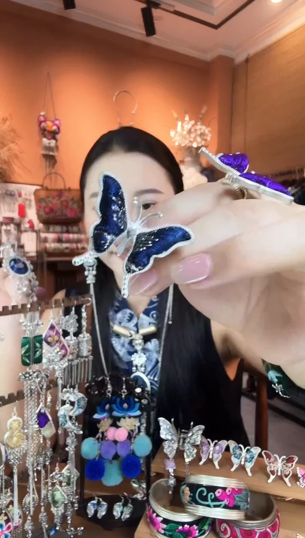 刺绣纯手工民族风戒指