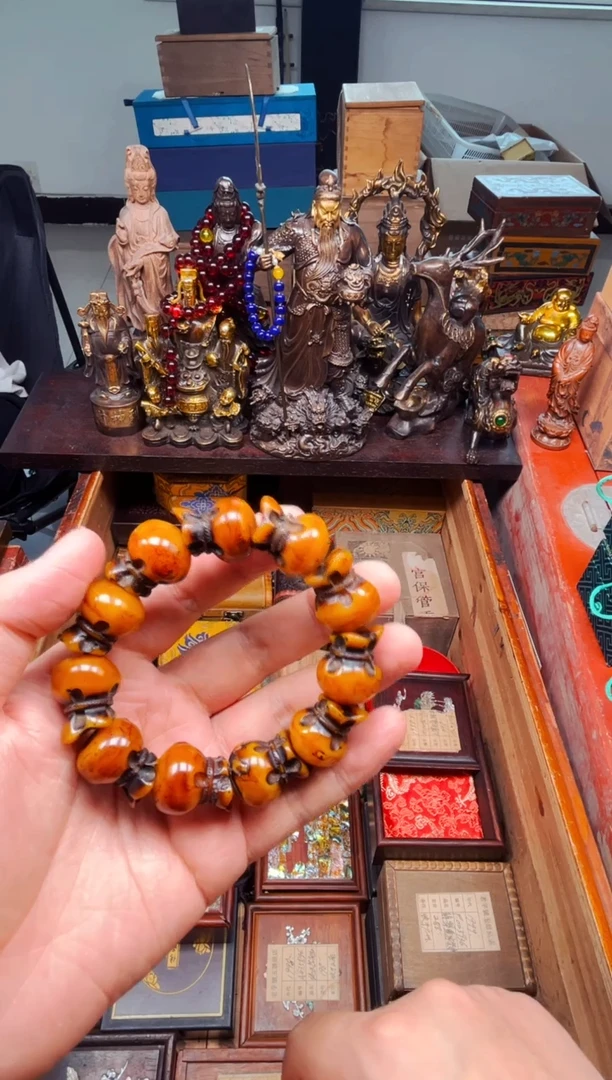 未镶嵌颈饰蜜蜡安哥专属精品链接34WG