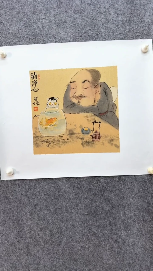 国画ST-WYF老师绘画作品