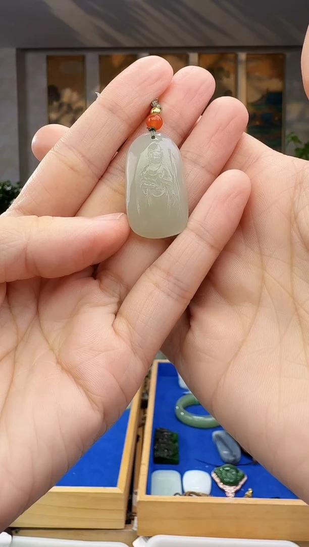 未镶嵌和田玉挂件拍一发一