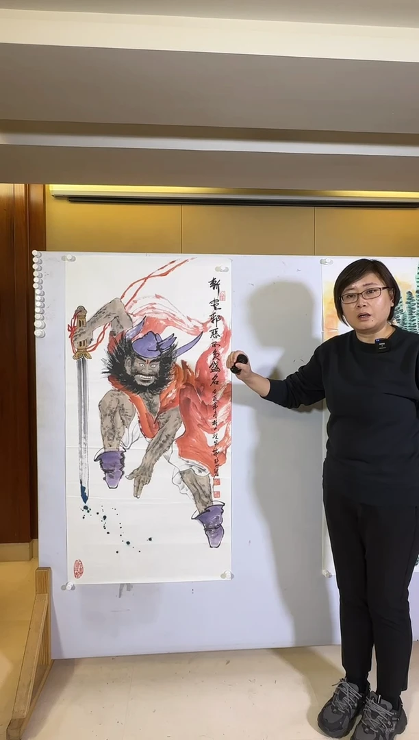 【闪购商品】国画绘画作品-绘画-824