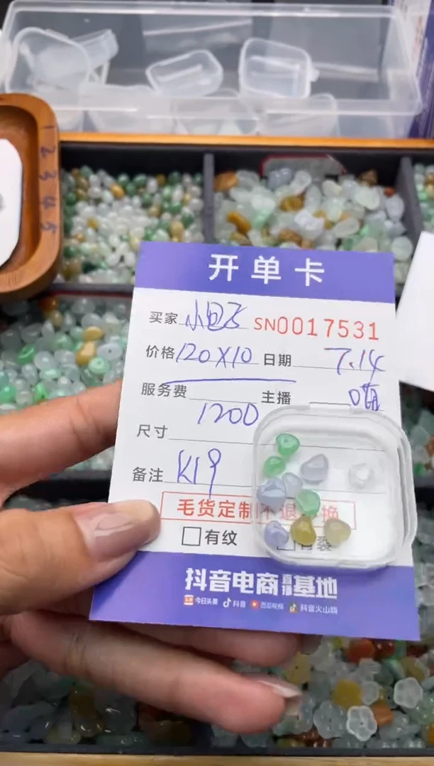 翡翠未镶嵌颈饰?****️000017531