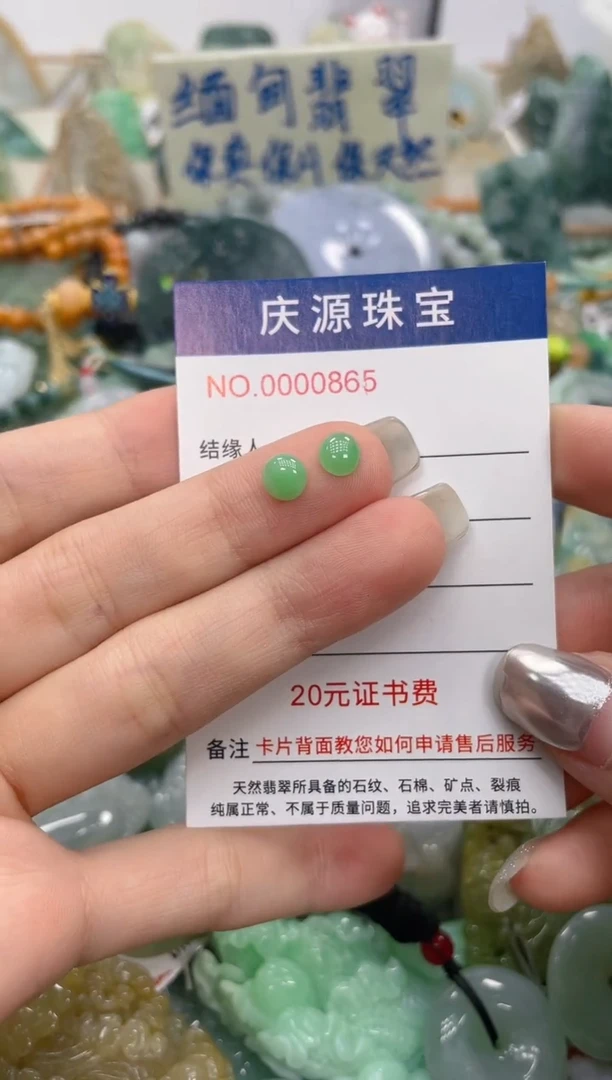 未镶嵌挂件翡翠016