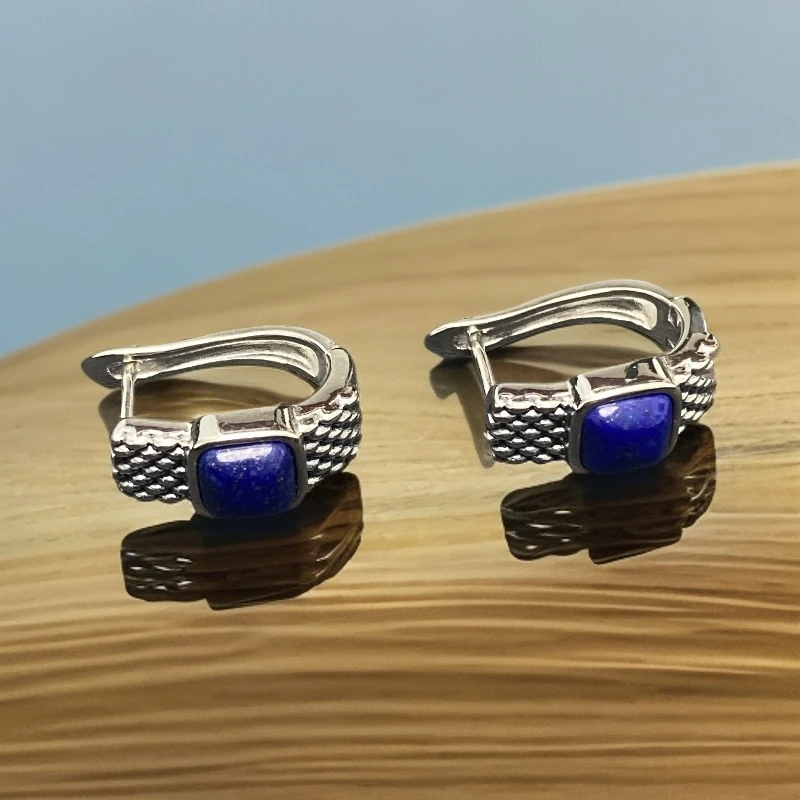 925银耳饰 民族风耳扣耳饰 ES00956