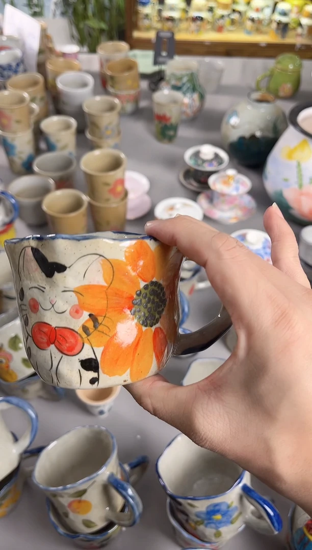 【闪购商品】瓷片景德镇手绘高温釉下彩