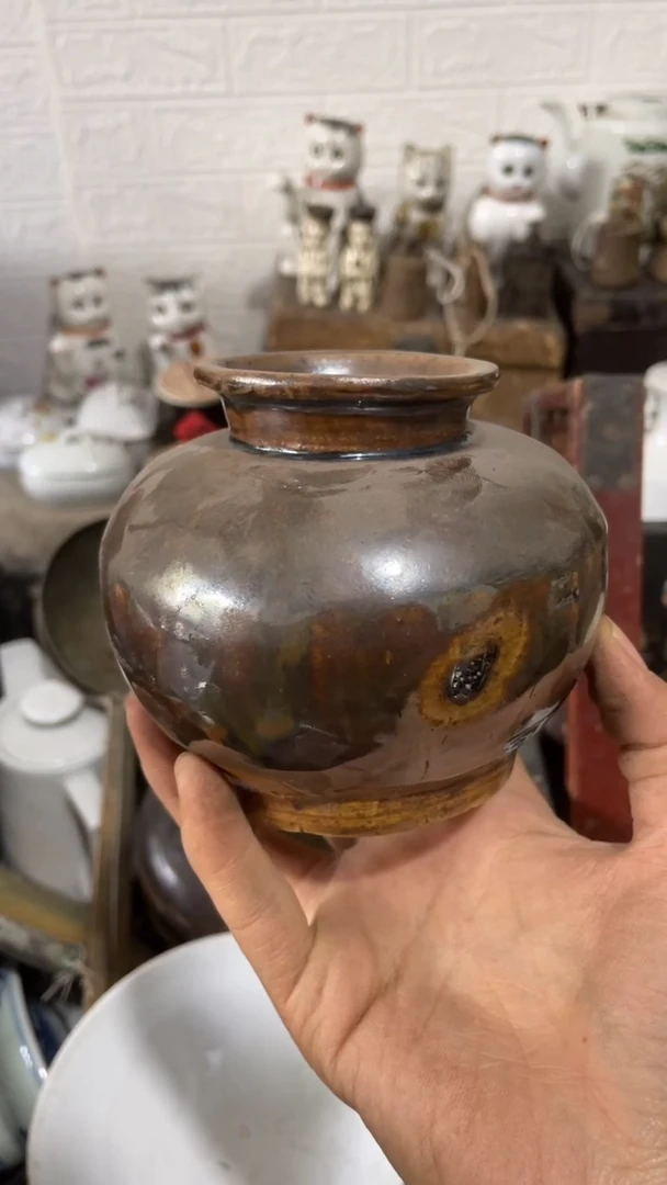 瓷片小*婆陶瓷 摆件 工艺品 孤品 看好下单   不退不换