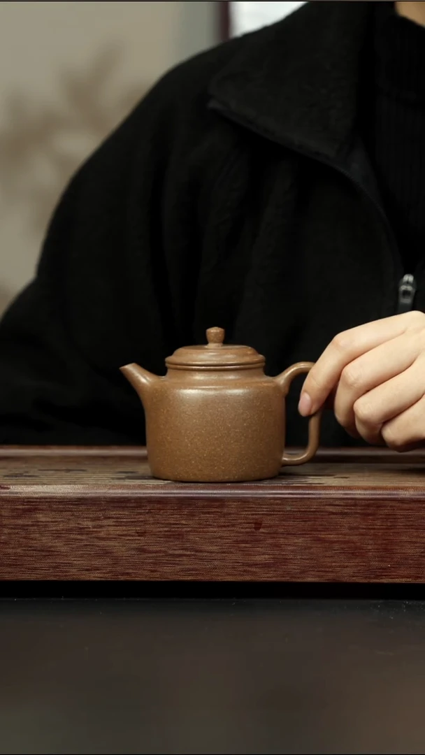 茶壶紫砂芝麻绿 汲直 180cc左右