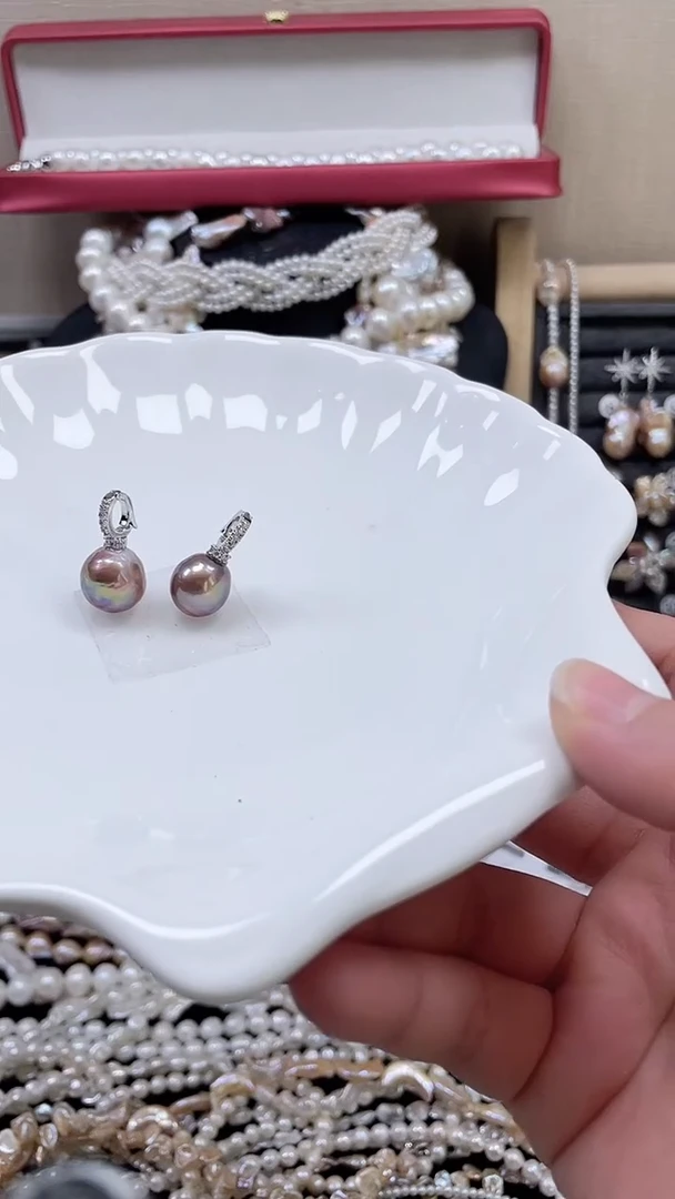 未镶嵌吊坠淡水珍珠【纯恬饰品】（多样性发货发一）