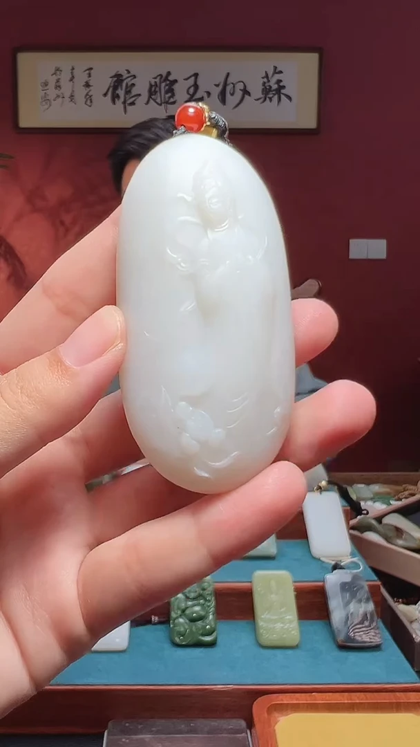 吊坠(不含链)未镶嵌和田玉43