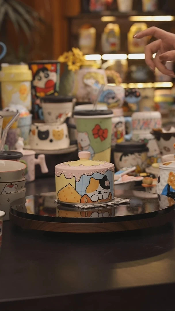 景德镇釉下彩绘设计师款式陶瓷