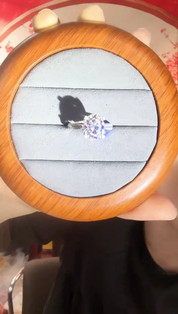 主播定制链接 5ct戒指 定制圈口