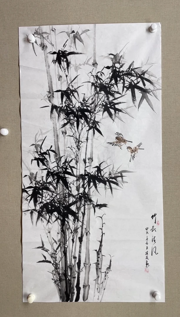 国画138*68 薛安友薛安友薛安友薛安友