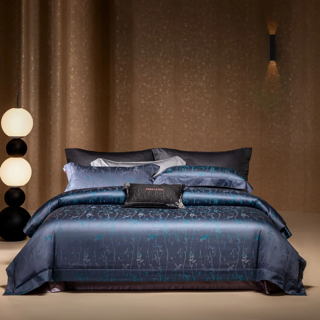 【普鲁士】KASS LETON高奢埃及长绒棉色织提花四件套